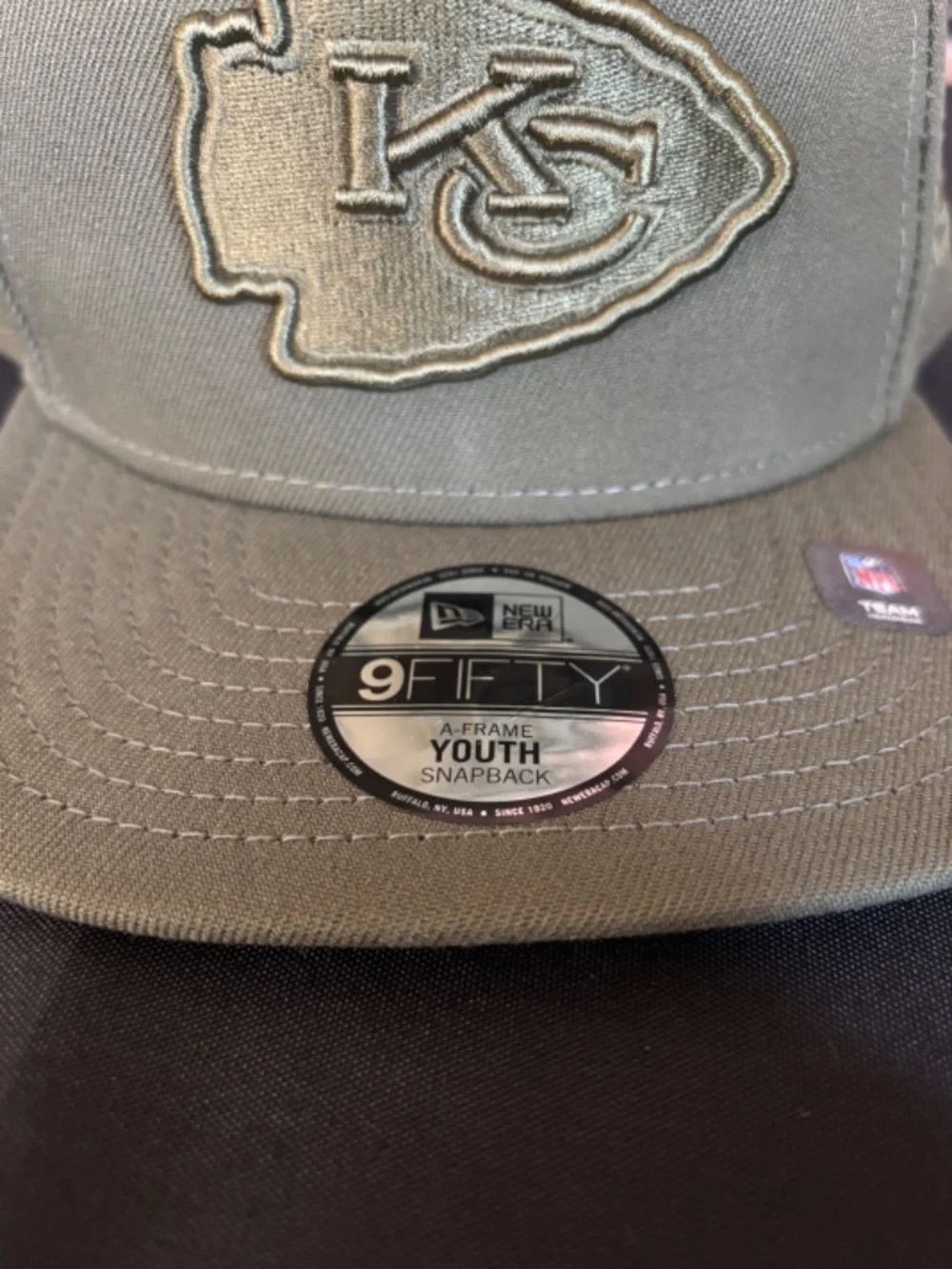 Kansas City Chiefs New Era Color Pack A-Frame 9FIFTY Youth Snapback Hat